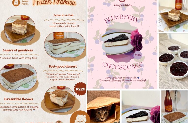 Best Frozen Online Dessert Shop in Pasig — Order Tiramisu & Cakes from Sassy’s Kitchen for Delivery