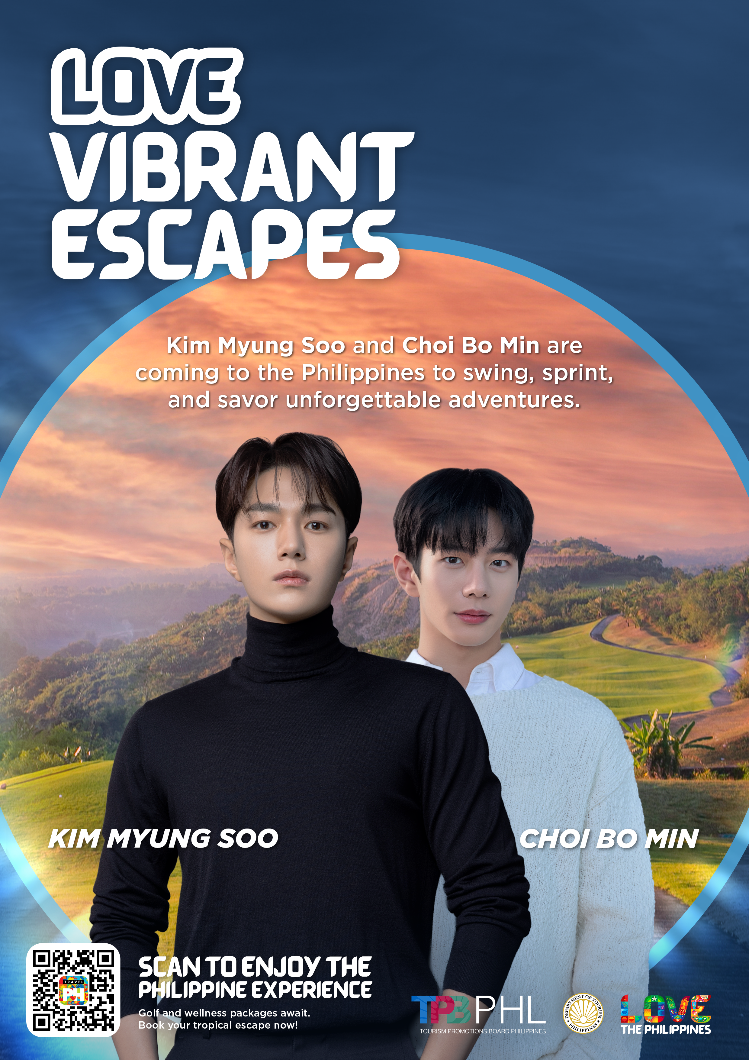 Korean stars Kim Myung Soo and Choi Bo Min are returning to the Philippines this December!