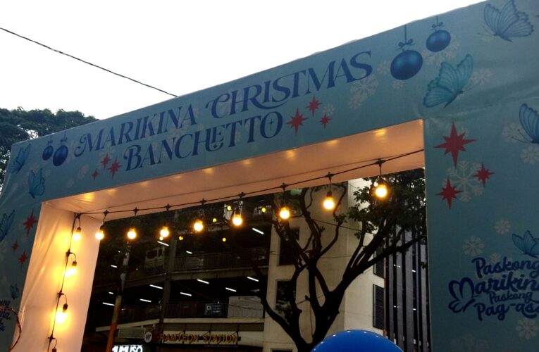 So much is happening at the Marikina Christmas Banchetto and Christmas Tree Lighting at the Capitol 2025